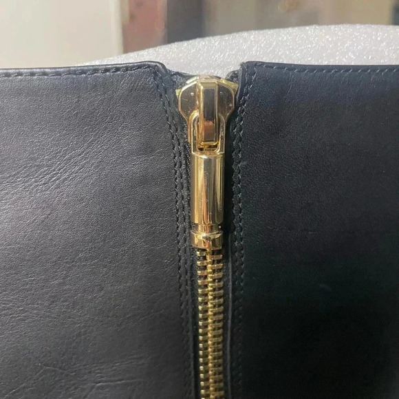 Banana Republic Black Heeled Boots| Size 10 - Picture 5 of 13